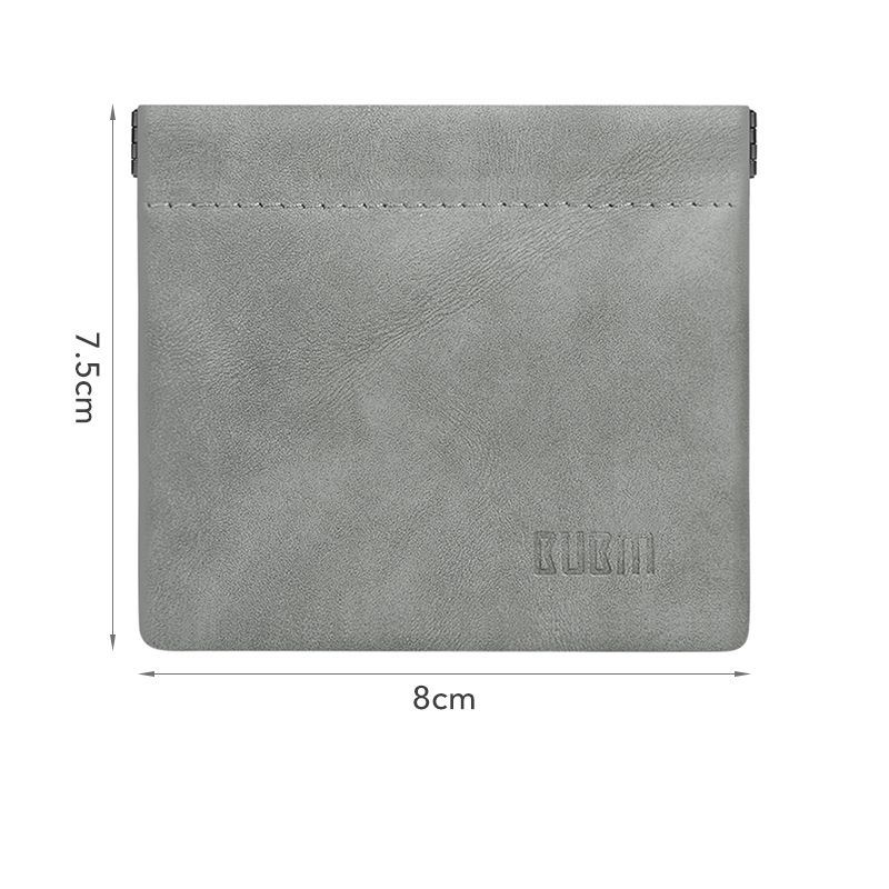 BUBM Portable Stainless Steel Shrapnel Earphone Storage Bag Headphone Accessories memory Card USB Organizer Cable Storage Bag